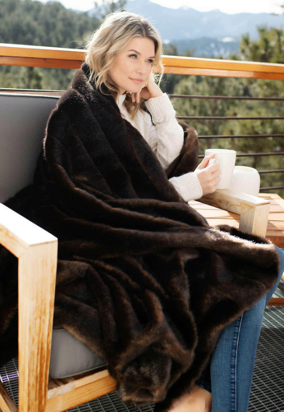 Fabulous Furs Posh Throw 60x72