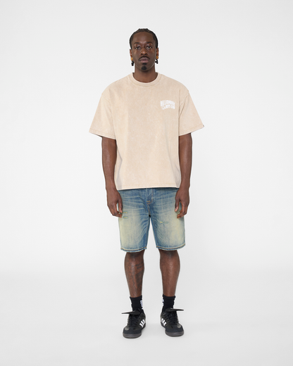 Faded Curve SS Knit