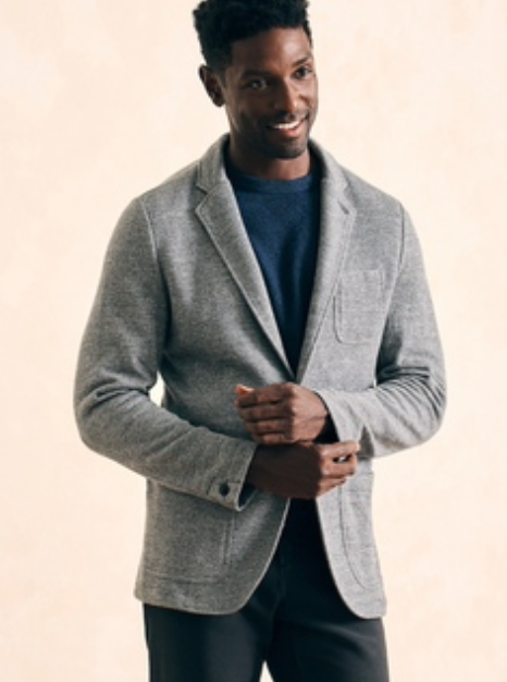 Faherty Inlet Knit Blazer