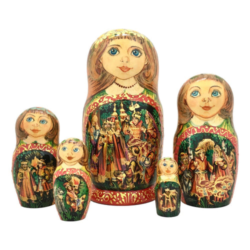 Nesting dolls for kids fairytale storyteller at online store Theambergiftshop