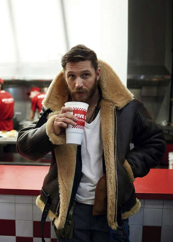 Fletcher™ | Veste en simili cuir d'agneau premium