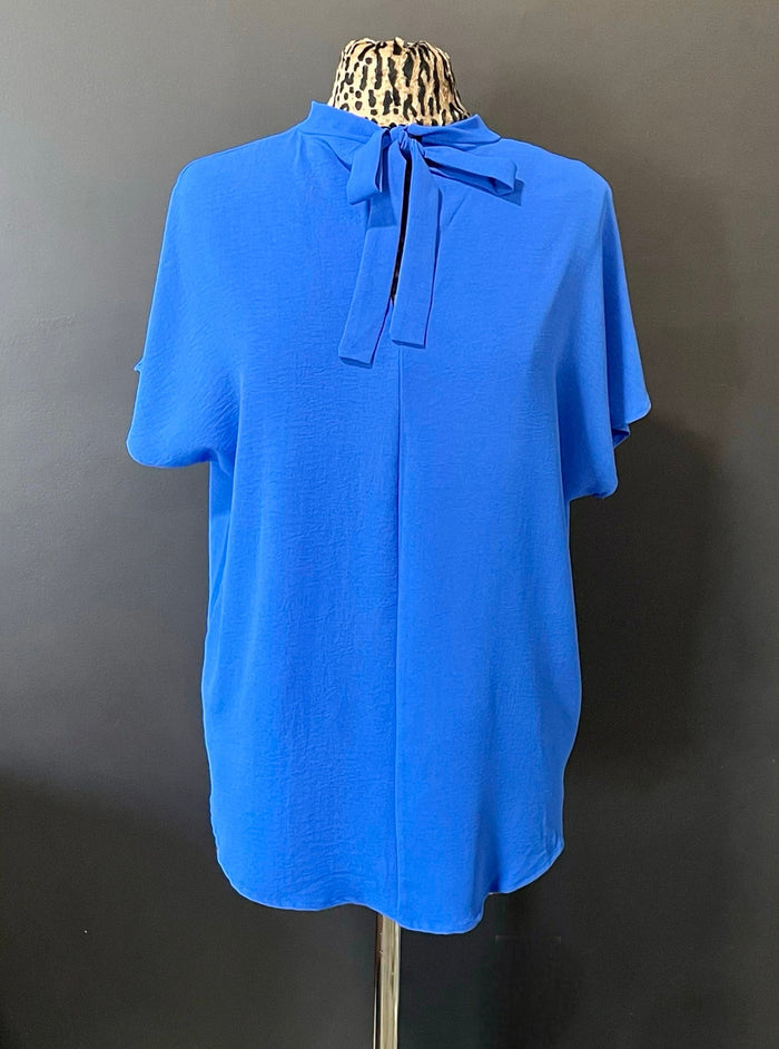Flutter Knot Blouse - SexyModest Boutique