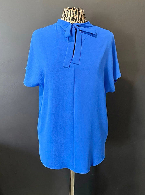 Flutter Knot Blouse - SexyModest Boutique