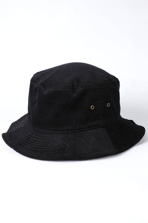 Foldable Corduroy Short Brim Bucket Hat