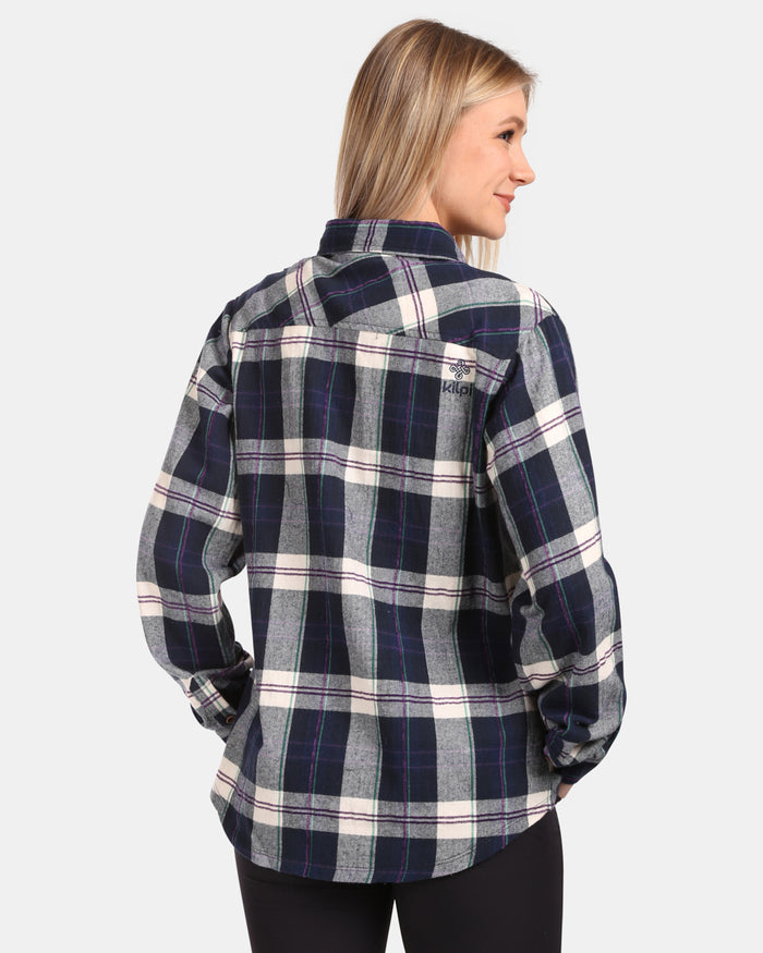 Damenhemd aus Baumwollflanell Kilpi FLANNY-W