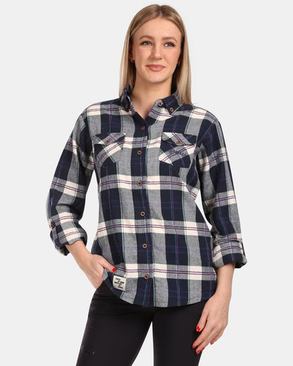 Damenhemd aus Baumwollflanell Kilpi FLANNY-W