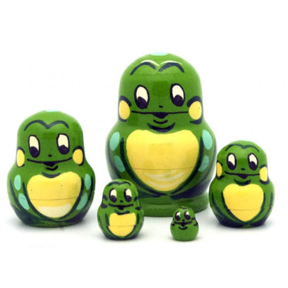 Frog Miniature Nesting Doll Set