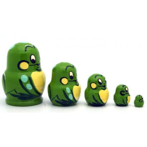 Frog Miniature Nesting Doll Set