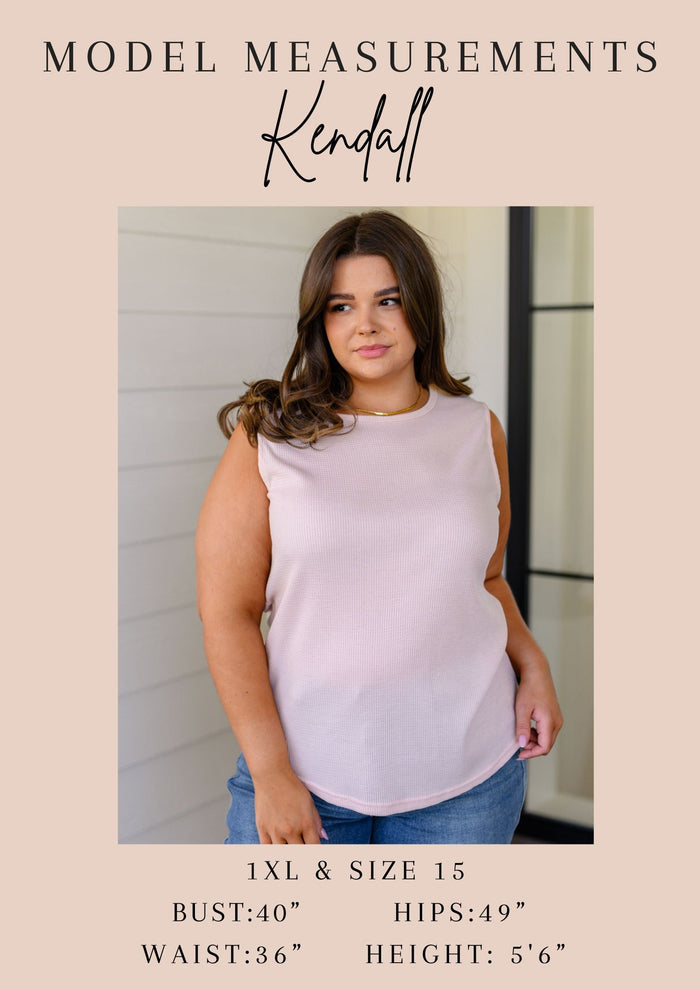 Fundamentals Ribbed Seamless Reversible Tank in Light Mocha by Yelete