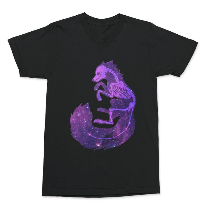 Galaxy Fox Skeleton Shirt