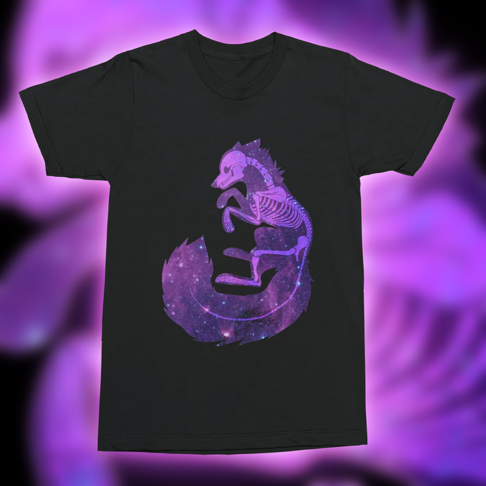 Galaxy Fox Skeleton Shirt