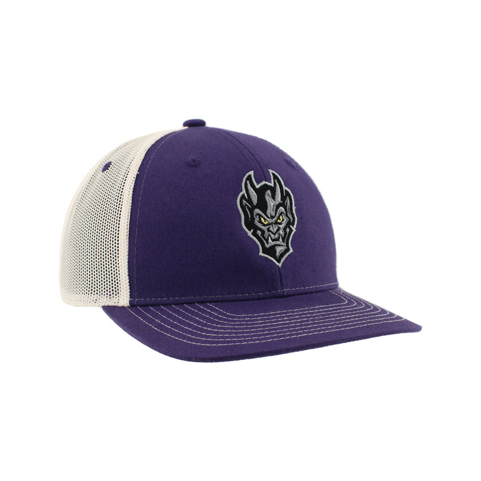 Gargoyles Purple/Stone Dakota Embroidered Mesh Hat