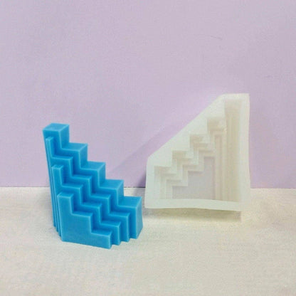 Geometric Candle Mold - Durable 3D Candle Making Tool - DiyCraftsProject