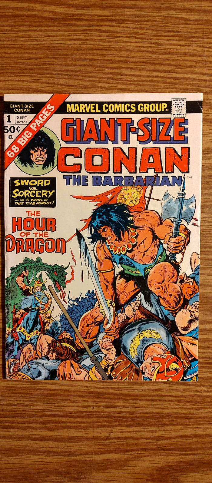 Giant-Size Conan the Barbarian #1 F/VF/7.0 1974 Marvel Comics Comics USED Not specified