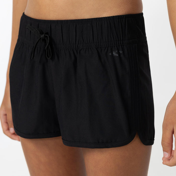 Girl's Balboa 2" Boardshort - Black