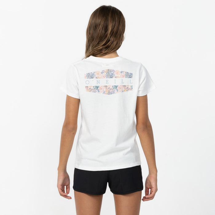 Girl's Botanicals T-Shirt - White