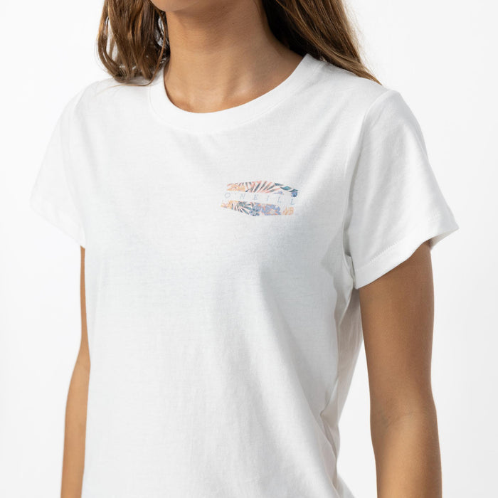 Girl's Botanicals T-Shirt - White