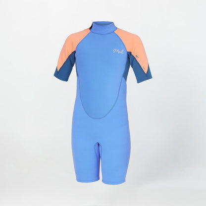 Girl's Reactor 2mm Short Sleeve Spring Suit Back Zip - Regatta