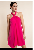 Glam Halter Neck Dress