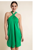 Glam Halter Neck Dress
