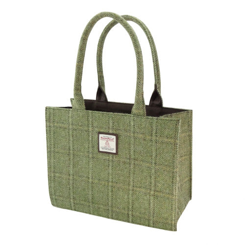 Green Herringbone with Overcheck - Glen Appin