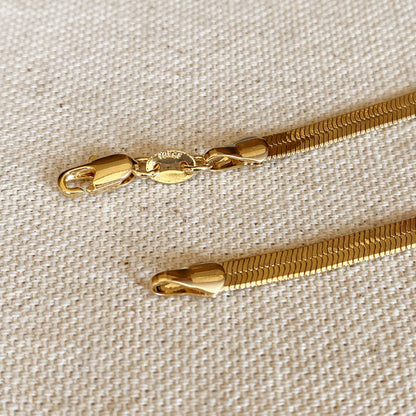 GoldFi - 18k Gold Filled Herringbone Chain
