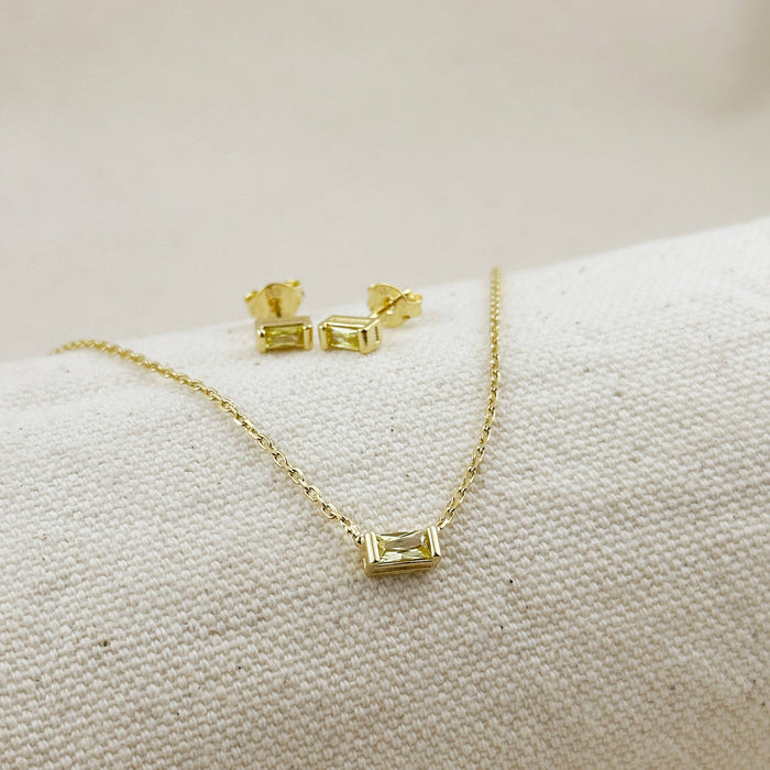 GoldFi 18k Gold Filled Celebration Birthstone Earrings