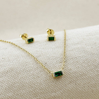 GoldFi 18k Gold Filled Celebration Birthstone Earrings