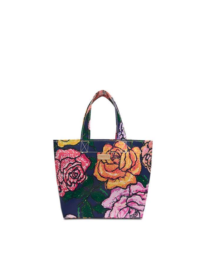 everleigh mini grab n go consuela, flower tote