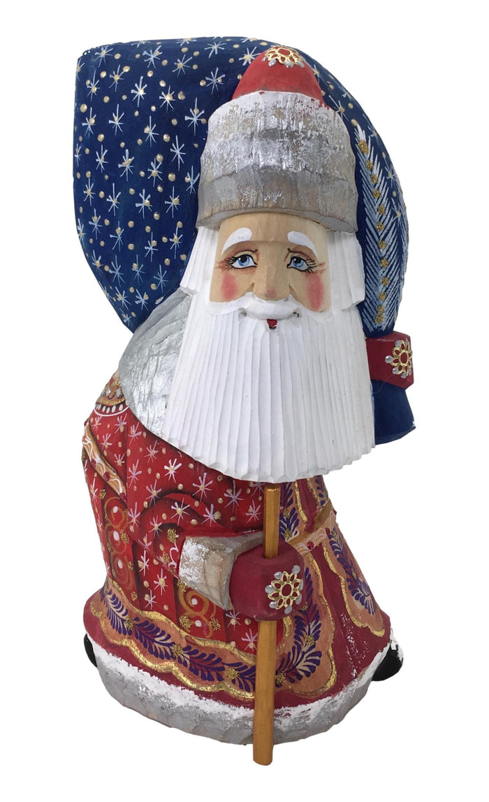 Russian wooden santa