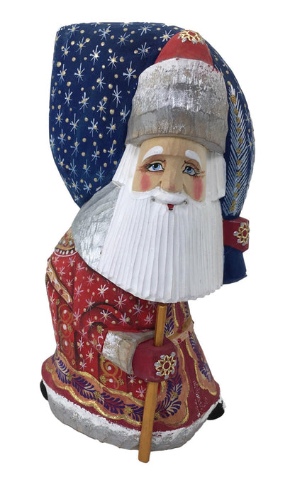 Wooden handcrafted Santa