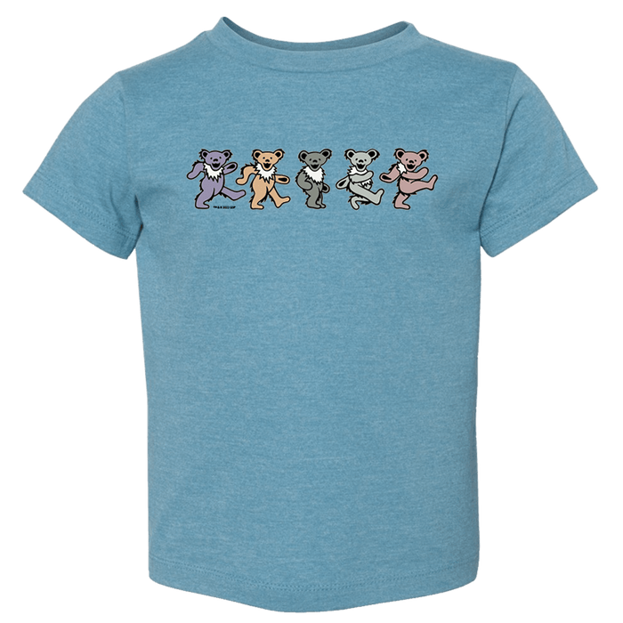 Grateful Dead Pastel Bears Toddler T