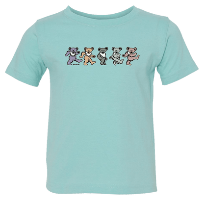 Grateful Dead Pastel Bears Toddler T