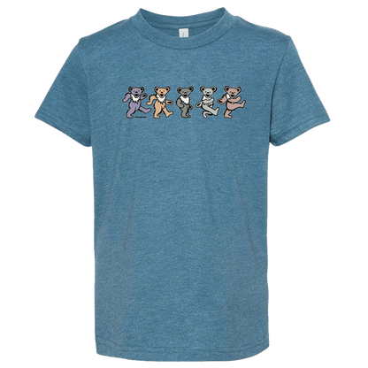 Grateful Dead Pastel Bears Youth T