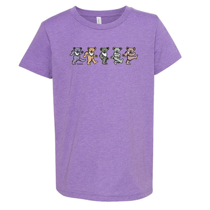 Grateful Dead Pastel Bears Youth T