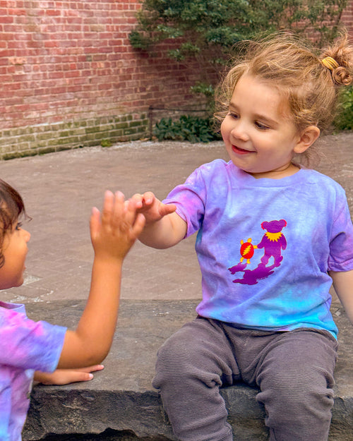 Grateful Dead Terrapin & Bear Tie Dye Toddler T
