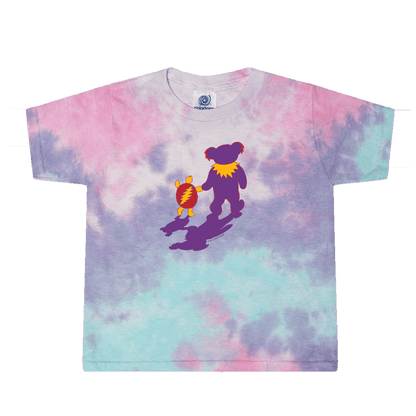 Grateful Dead Terrapin & Bear Tie Dye Toddler T