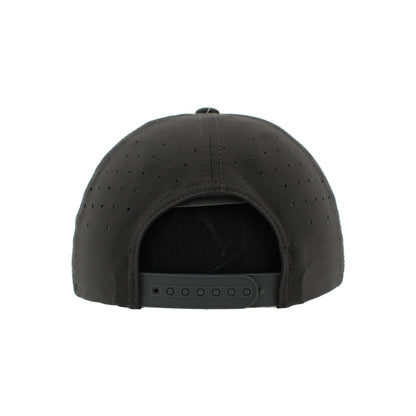 Greensboro Gargoyles Ace Charcoal Gray/White 3D Embroidery Hat