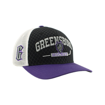 Greensboro Gargoyles Champ Black/Stone Netting 3D SP Hat