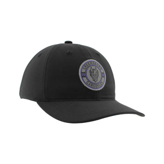 Greensboro Gargoyles Dash Black Verve Thick Print Hat