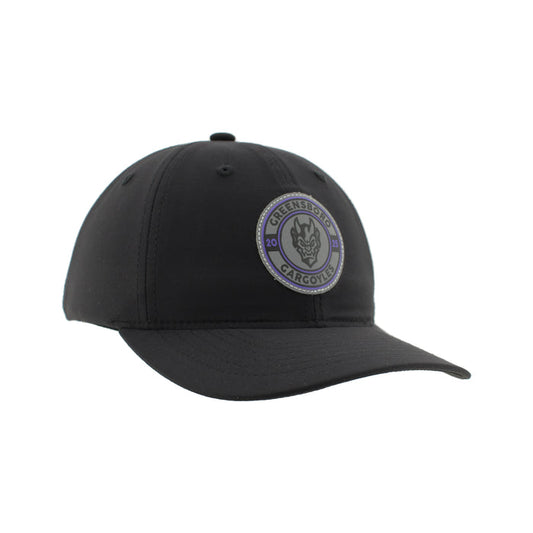 Greensboro Gargoyles Dash Black Verve Thick Print Hat