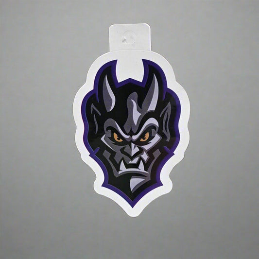 Greensboro Gargoyles Face Logo Sticker
