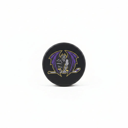 Greensboro Gargoyles Pose Logo Puck
