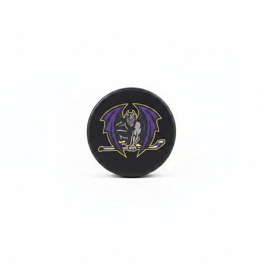 Greensboro Gargoyles Pose Logo Puck