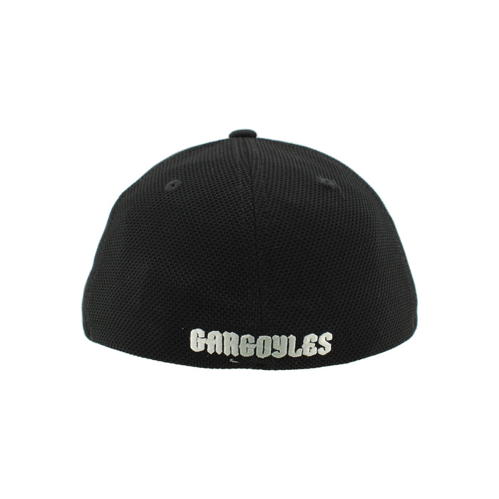 Greensboro Gargoyles Smash Black Silvery Sub 3D Emb Fitted Hat