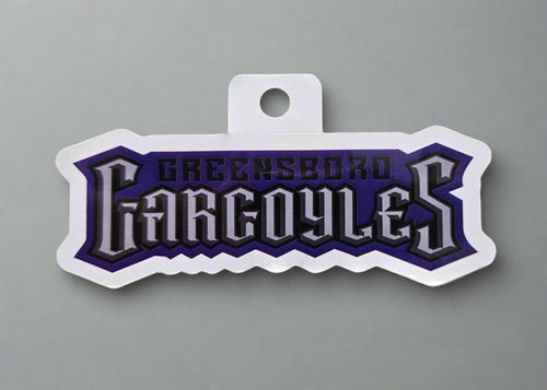 Greensboro Gargoyles Wordmark Sticker