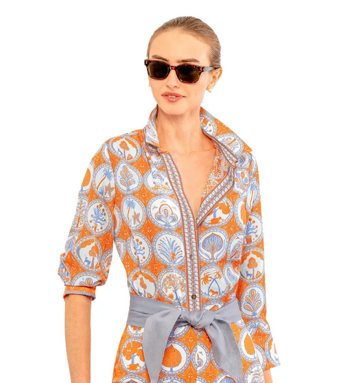 Gretchen Scott Boyfriend Shirt Circle of Love