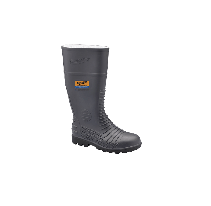 Grey Comfort Arch Steel Toe And Midsole Gum Boot 024