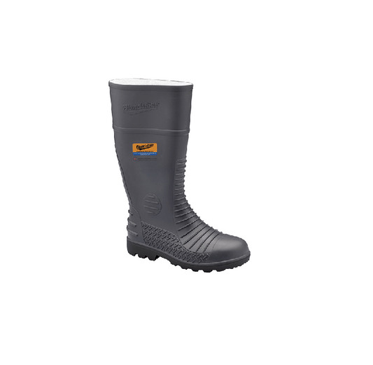 Grey Comfort Arch Steel Toe And Midsole Gum Boot 024