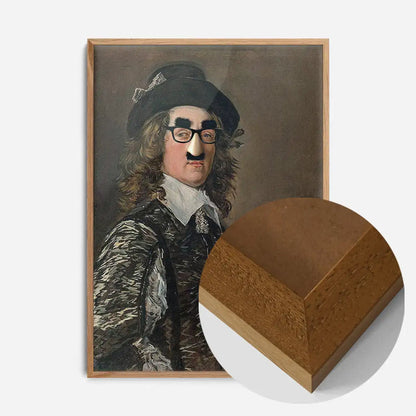 21x30cm | 8¼ x 11¾in / Oak Wood Frame